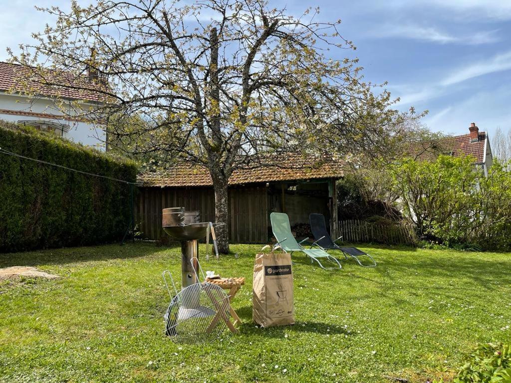 Charmante Maison Bourguignonne Avec Grand Jardin Et Parking Montbard Exterior photo